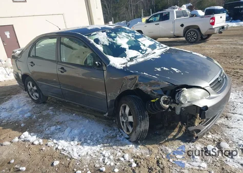 2007 Toyota Corolla S из США, поврежденный, VIN 2T1BR32E67C844164